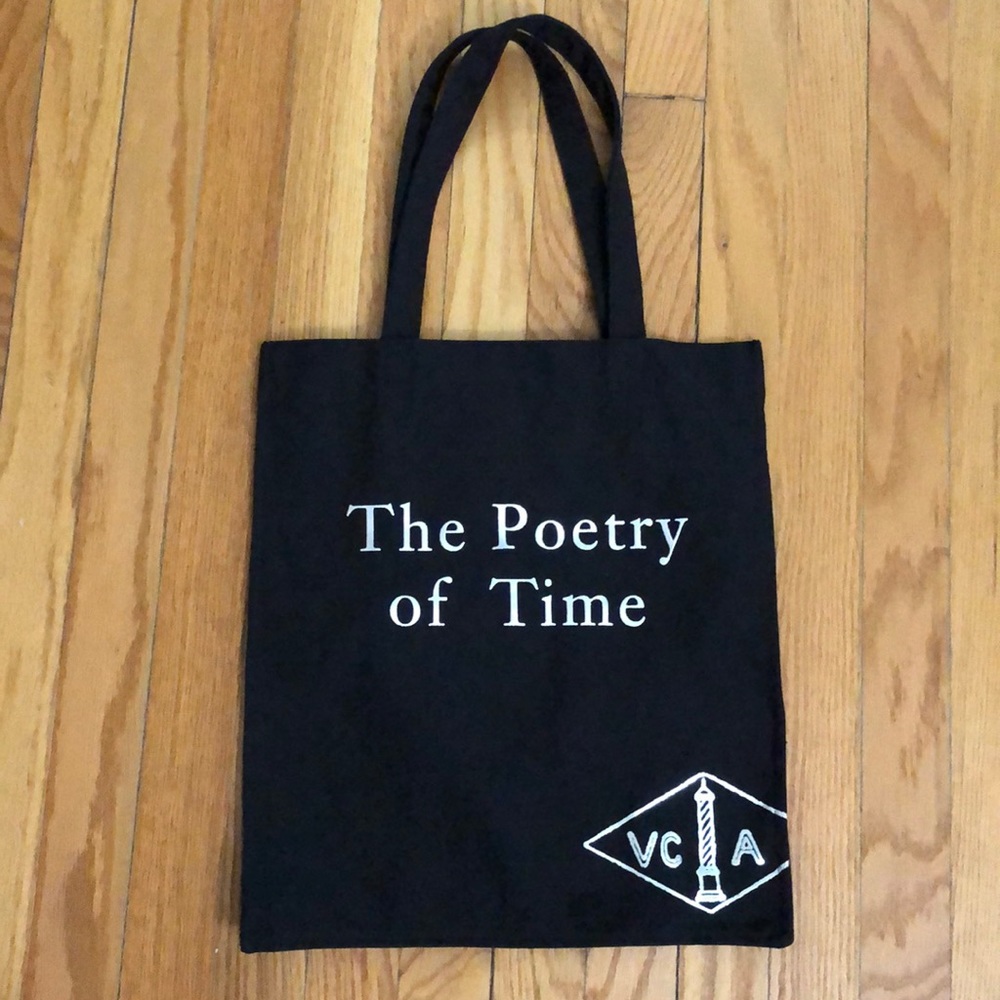 NWOT Tote Bag - The Poetry of Time | VCA logo